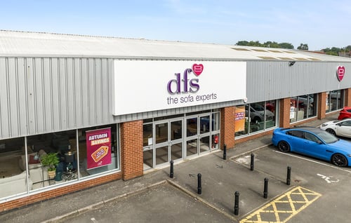 DFS Measham store front