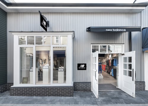 New Balance Store Front in Kildare Ireland