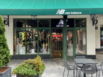 New Balance Store Front in Messancy belgium