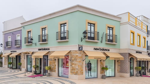 New Balance Store Front in Faro, Portugal