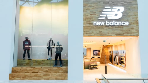 New Balance Store Front in London UK