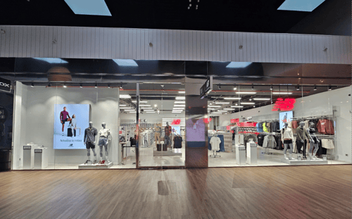 New Balance Store Front in Madrid Spain