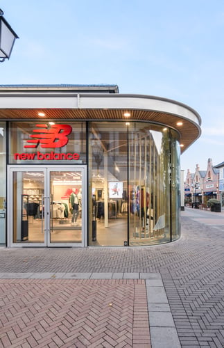 New Balance Store Front in Roermond Netherland