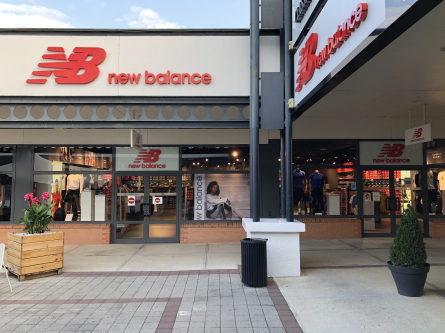 New Balance Store Front in Troyes France