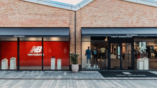 New Balance Store Front in The Style Outlet Halfweg Netherland
