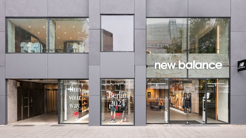 New Balance Store Front in Berlin Germany