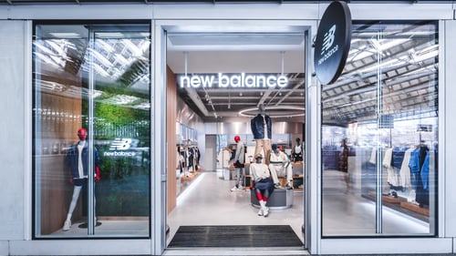 New Balance Store Front in Paris FDH France