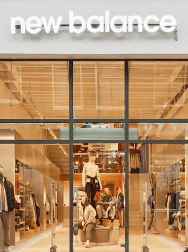 New Balance Store Front in Amsterdam Netherland