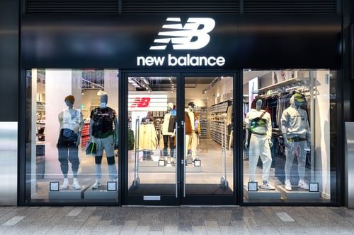 New Balance Store Front in Wembley UK