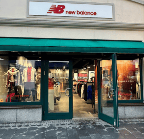 New Balance Store Front in Neumunster Germany