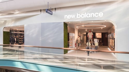 New Balance Store Front in Marseille France