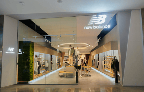 New Balance Store Front in London UK
