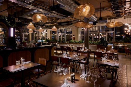 Interior Restaurant The Starman